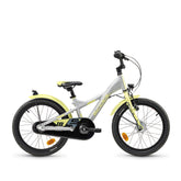 Kinderfahrrad grau 18 Zoll – perfekt für Vorschulkinder mit sicherer Ausstattung